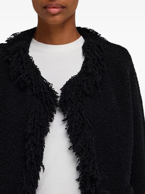 Ferragamo fringed cardigan - Black