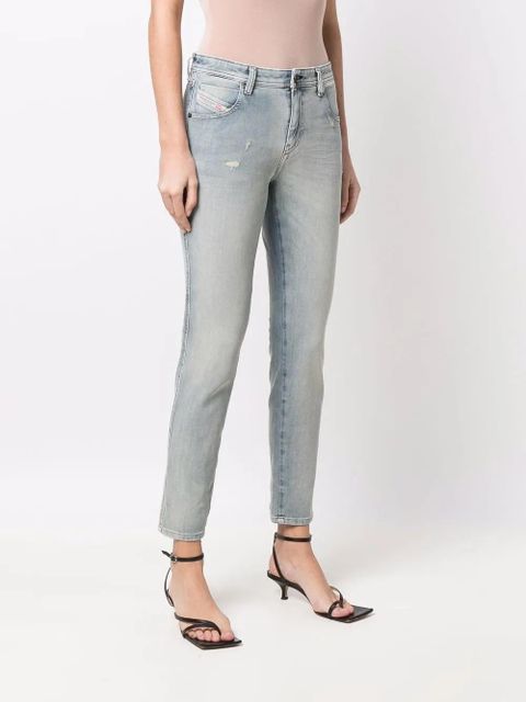 Diesel distressed-effect skinny jeans - Blue