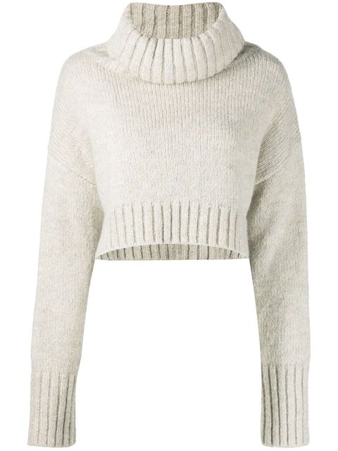 Cult Gaia Cori roll-neck knit jumper - Neutrals - zdjęcie produktu nr 1