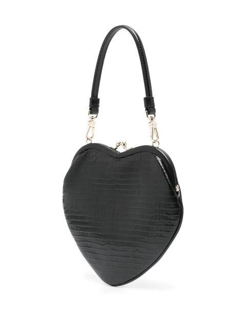 Vivienne Westwood mini Belle Heart Frame embellished bag - Black - zdjęcie produktu nr 2