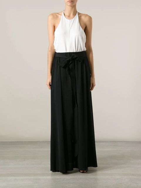 Lanvin pleated maxi skirt - Black
