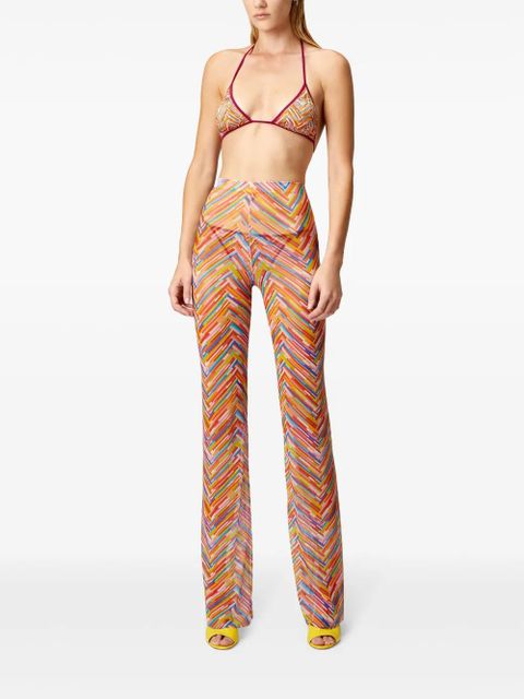 Missoni zigzag trousers - Orange