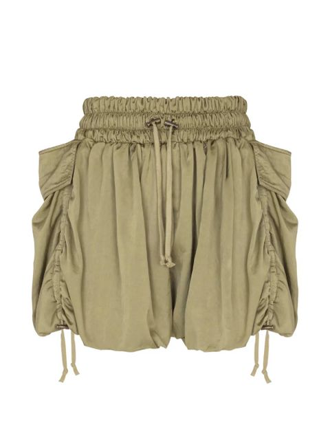 Balmain drawstring-fastening cargo shorts - Green - zdjęcie produktu nr 1