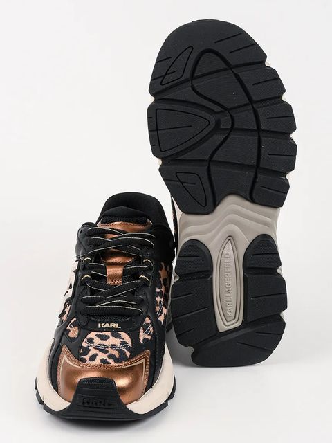 Karl Lagerfeld sneakersy ORION damskie kolor czarny KL65524