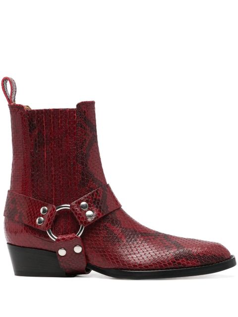 Paris Texas Helena biker boots - Red - zdjęcie produktu nr 1