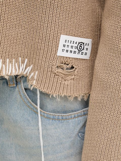 MM6 Maison Margiela sweter bawełniany