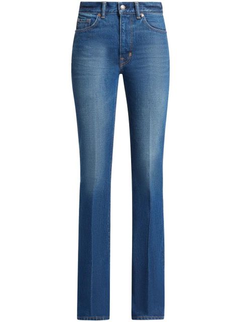 TOM FORD stonewashed flared jeans - Blue - zdjęcie produktu nr 1
