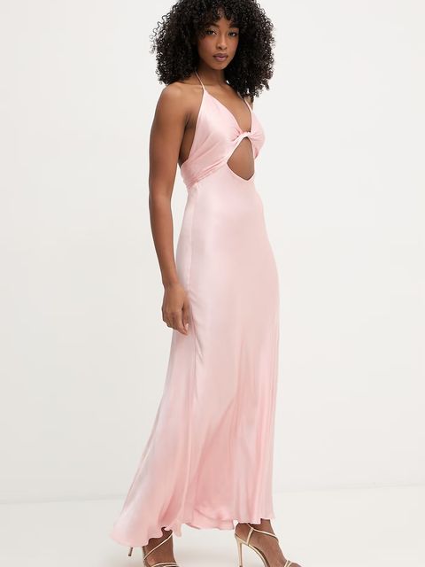 Bardot sukienka bieliźniana z wiskozy - zdjęcie produktu nr 1