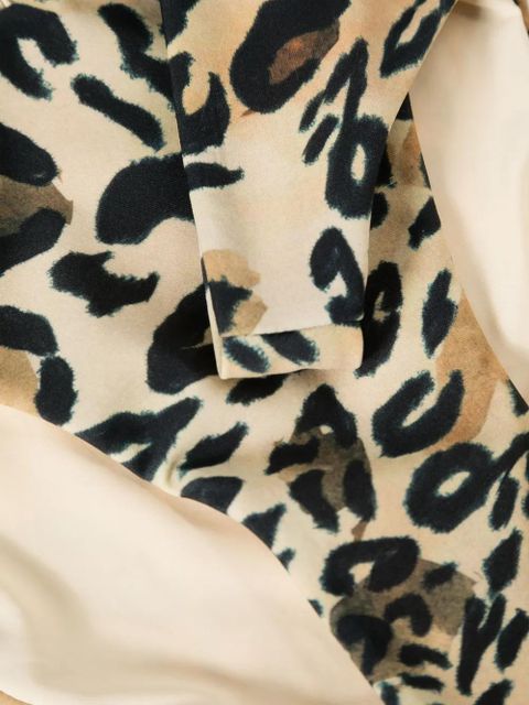 Nanushka leopard-print bikini bottoms - Neutrals - zdjęcie produktu nr 2