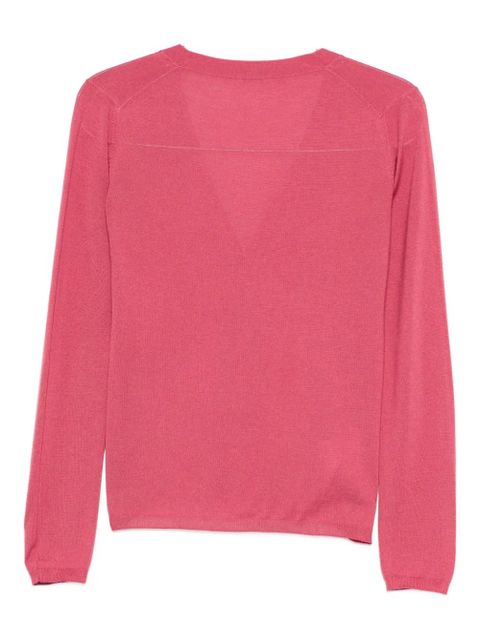 Miu Miu V-neck button-up cardigan - Pink