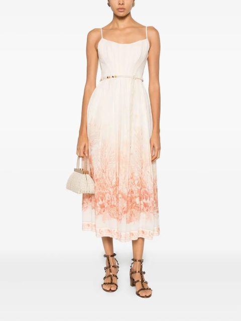 ZIMMERMANN The Wanderlust print midi dress - White - zdjęcie produktu nr 2