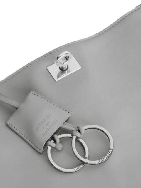 Balenciaga medium Rodeo leather tote bag - Grey