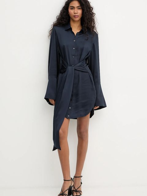 Rotate sukienka kolor granatowy mini prosta 1151082318 - zdjęcie produktu nr 2