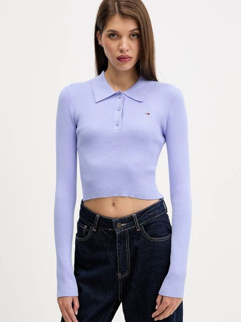 Tommy Jeans sweter damski lekki DW0DW21829