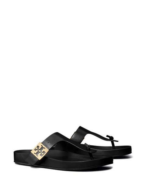 Tory Burch Mellow Thong leather sandals - Black