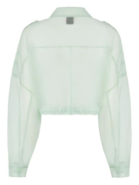 PINKO pocket silk jacket - Green - zdjęcie produktu nr 2