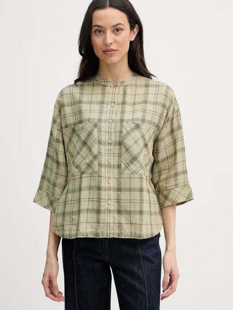 Barbour koszula damska lniana Orla - zdjęcie produktu nr 1