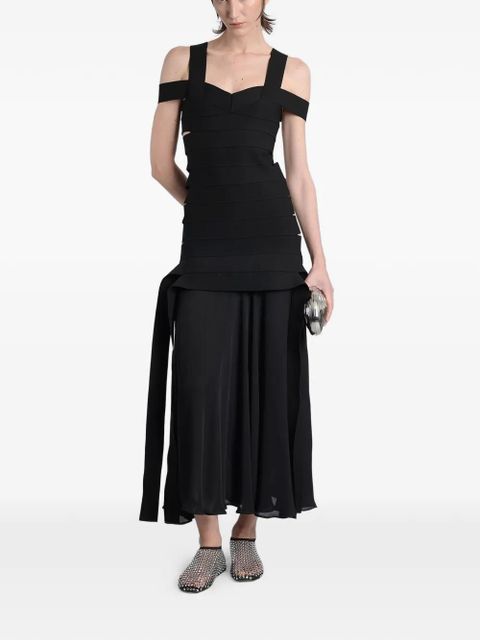 Simkhai cut-out midi dress - Black - zdjęcie produktu nr 1
