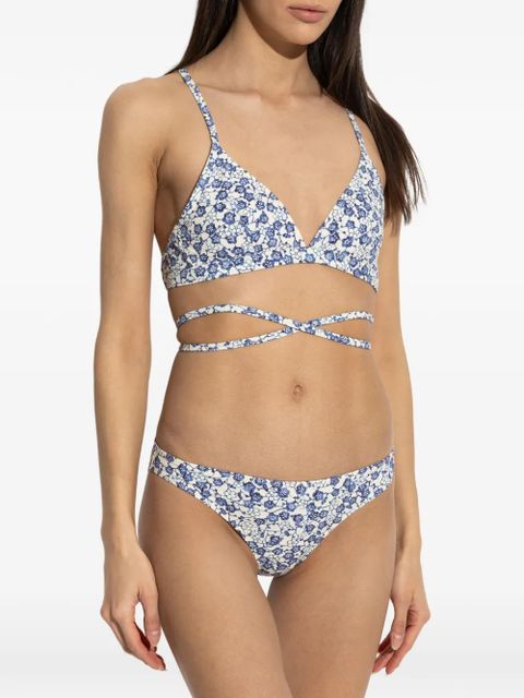 ISABEL MARANT Saly floral bikini bottom - Blue - zdjęcie produktu nr 2