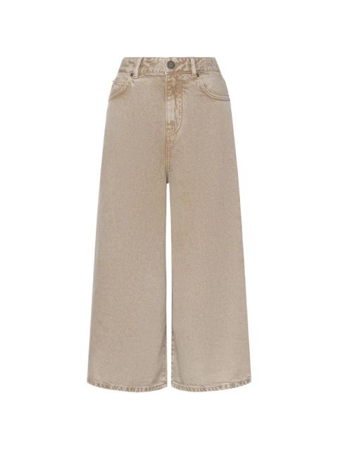PINKO logo-embroidered jeans - Neutrals - zdjęcie produktu nr 1