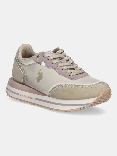 U.S. Polo Assn. sneakersy SACHA009C kolor beżowy SACHA009W/ENH1 - zdjęcie produktu nr 1