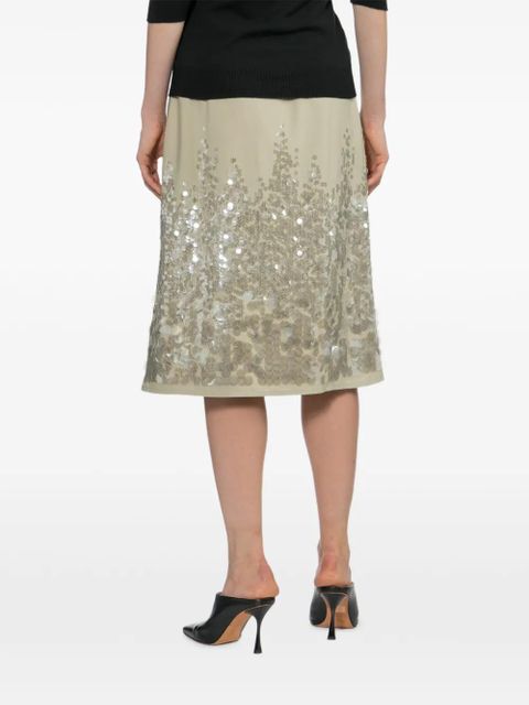 Paloma Wool Ara midi skirt - Neutrals