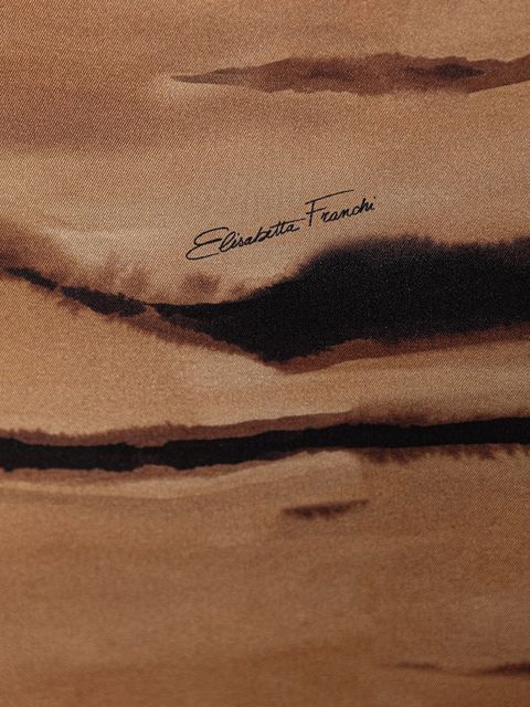 Elisabetta Franchi chusta damska jedwabna - zdjęcie produktu nr 1