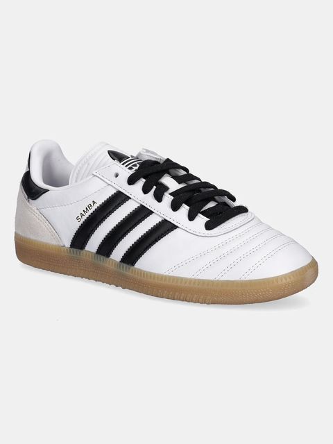 adidas Originals sneakersy skórzane Samba JP kolor biały JQ9055 - zdjęcie produktu nr 1