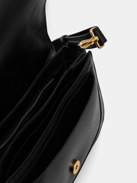 Coccinelle torebka skórzana COCCINELLE C-ME CALF