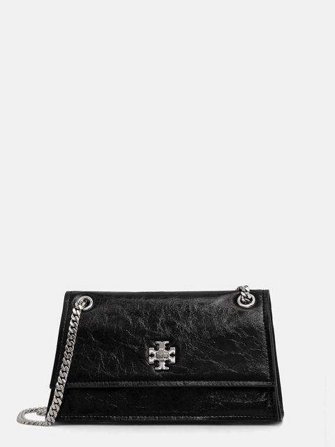 Tory Burch torebka skórzana Kira Turnlock kolor czarny 176642-001 - zdjęcie produktu nr 1