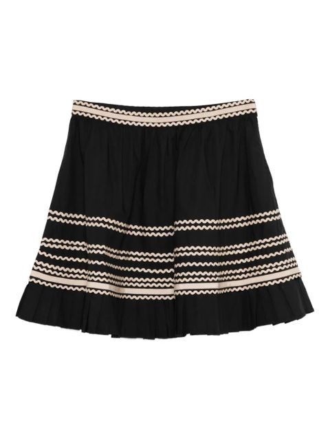 Ulla Johnson Adaleigh mini skirt - Black - zdjęcie produktu nr 1