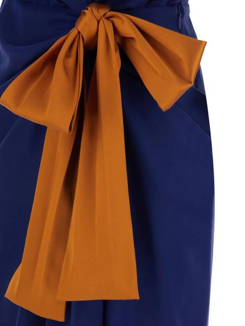 Saint Laurent V-neck dress - Blue