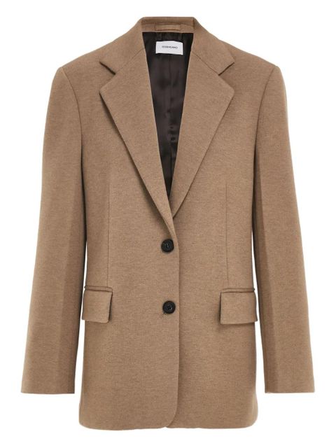 Ferragamo single-breasted flap-pocket blazer - Neutrals - zdjęcie produktu nr 1