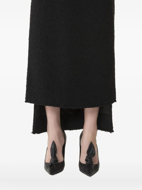 Lanvin textured skirt - Black