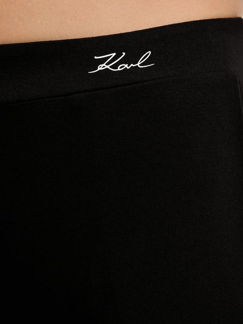 Karl Lagerfeld piżama damska kolor czarny B1W45010