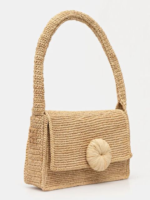 By Malene Birger torebka MIRO kolor beżowy 103323