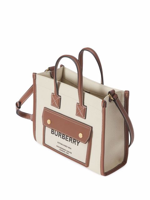 Burberry mini Freya tote bag - Neutrals