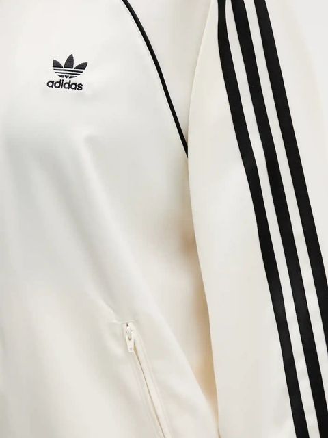 adidas Originals bluza Sst Satin Tt damska kolor beżowy z aplikacją KH1567