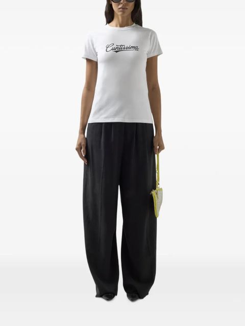 GCDS pleated-design trousers - Black - zdjęcie produktu nr 2