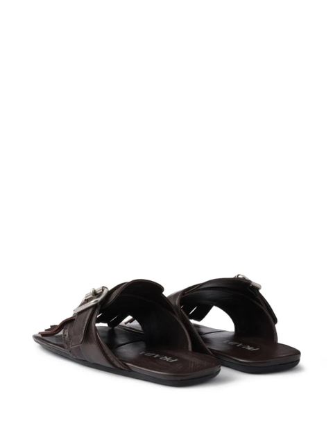 Prada Shuffle sandals - Brown