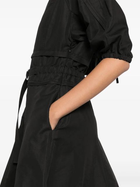 3.1 Phillip Lim gathered sleeves dress - Black