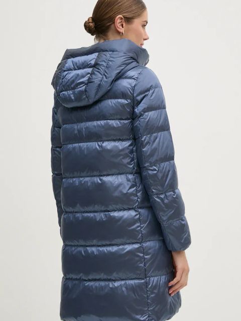 Geox kurtka puchowa damska kolor niebieski zimowa W4626G-T3154-F4624