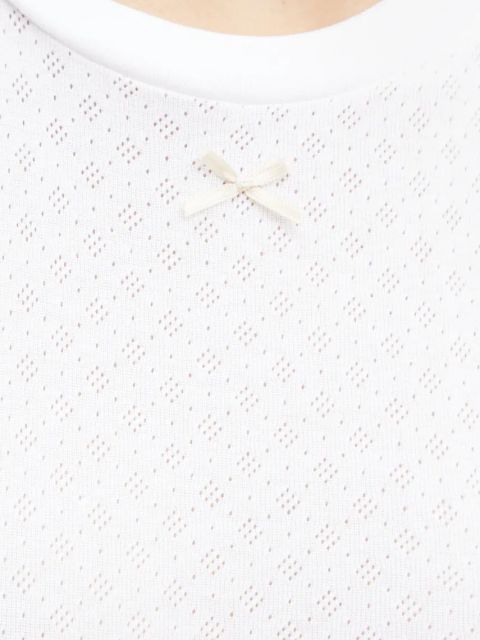 Herskind t-shirt bawełniany Ludo damski kolor biały 5435178