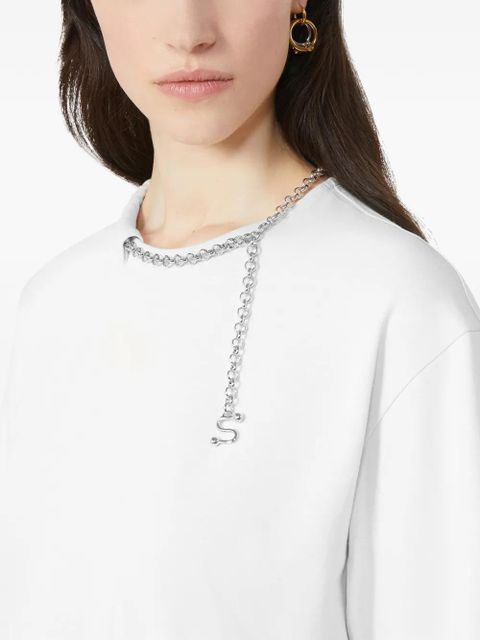 Sportmax Oblato chain T-shirt - White - zdjęcie produktu nr 2
