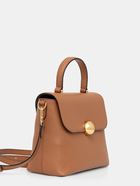 Furla torebka skórzana Moonlight S kolor brązowy WB01882 BX3036 RY000 - zdjęcie produktu nr 2