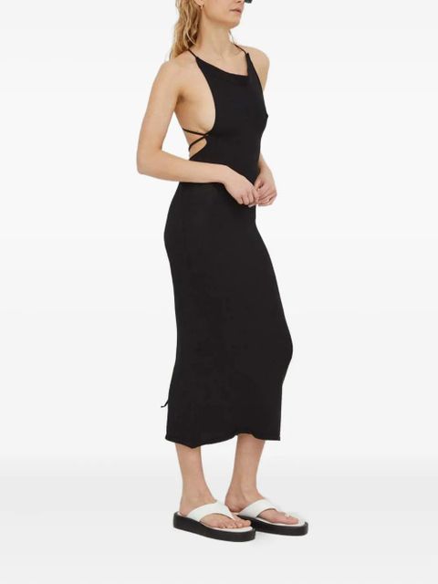 ALOHAS tie-back dress - Black - zdjęcie produktu nr 1