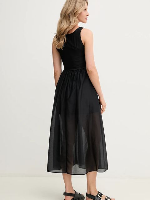 Marella sukienka z domieszką jedwabiu Emme by Marella - zdjęcie produktu nr 2