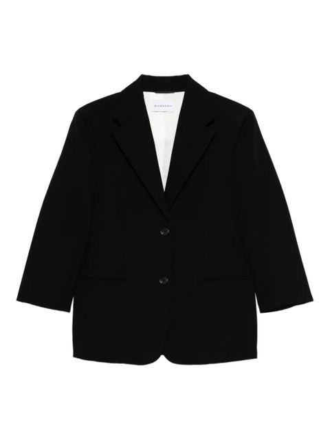 Givenchy three-button notched-lapel jacket - Black - zdjęcie produktu nr 1
