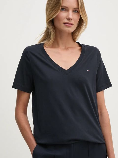 Tommy Hilfiger t-shirt bawełniany - zdjęcie produktu nr 1