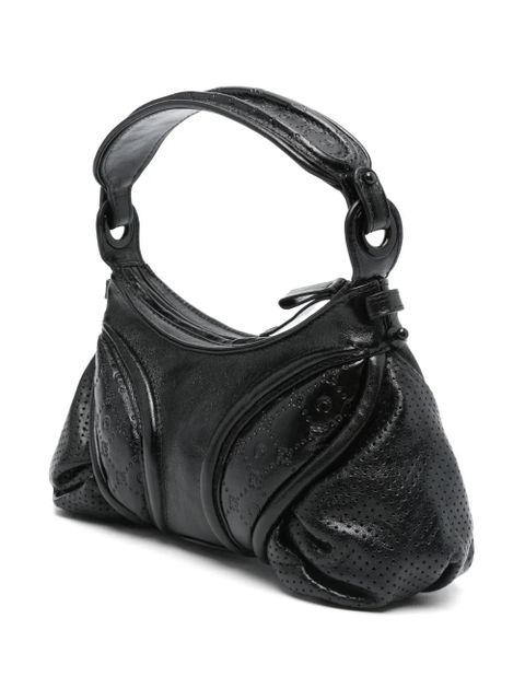 Marine Serre mini Futura tote bag - Black - zdjęcie produktu nr 2